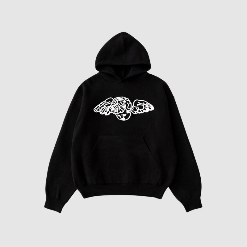 SWEAT À CAPUCHE "LOGO ANGEL" SAAD