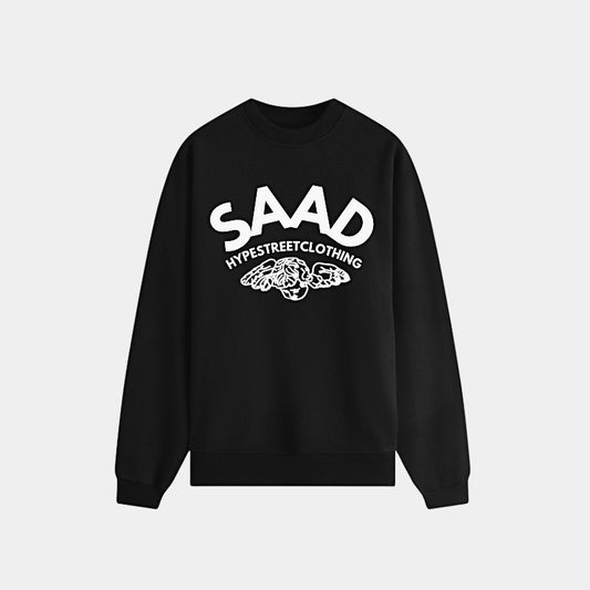 SWEAT OVERSIZE CLASSIC EN COTON SAAD