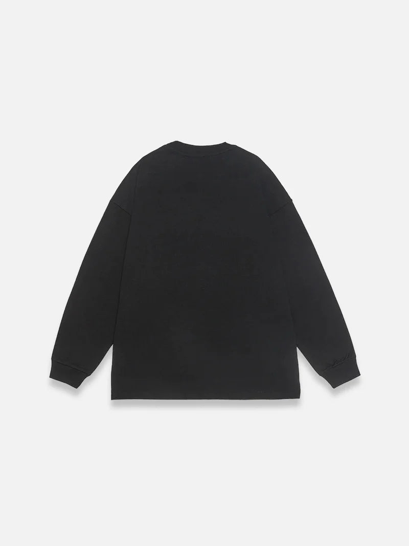 T-SHIRT OVERSIZE MANCHE LONGUE SAAD