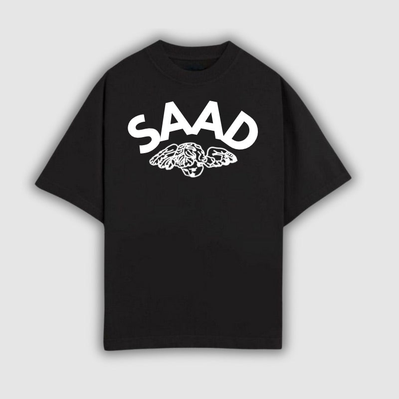 T-SHIRT OVERSIZE MANCHE COURTE SAAD