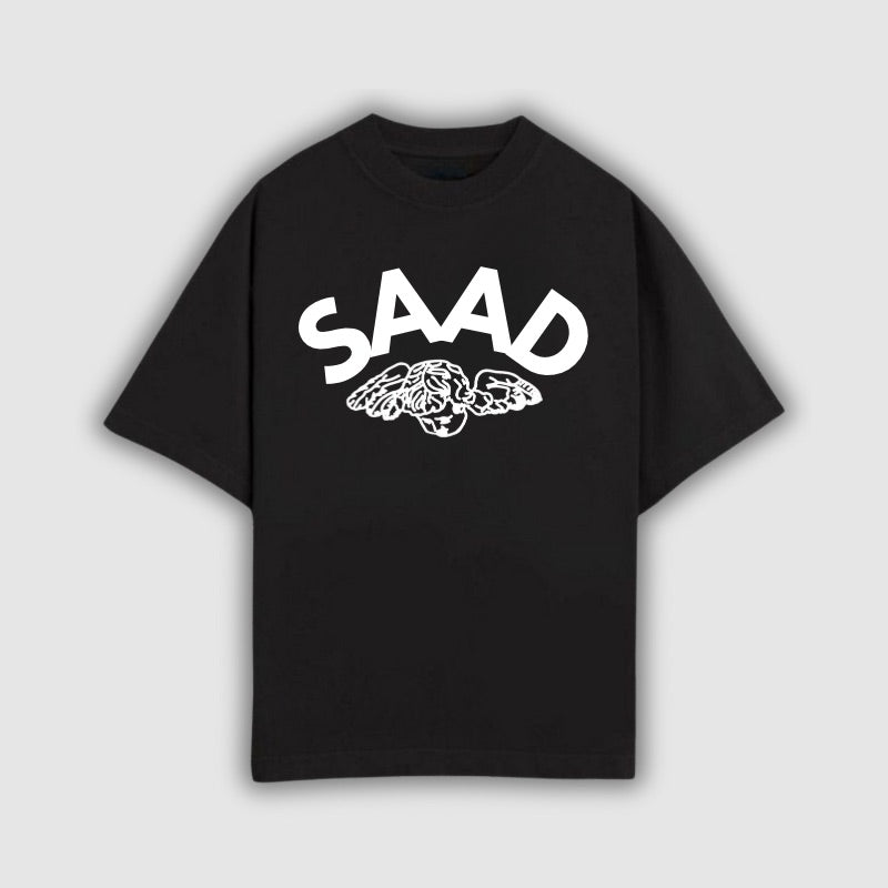 T-SHIRT OVERSIZE MANCHE COURTE SAAD