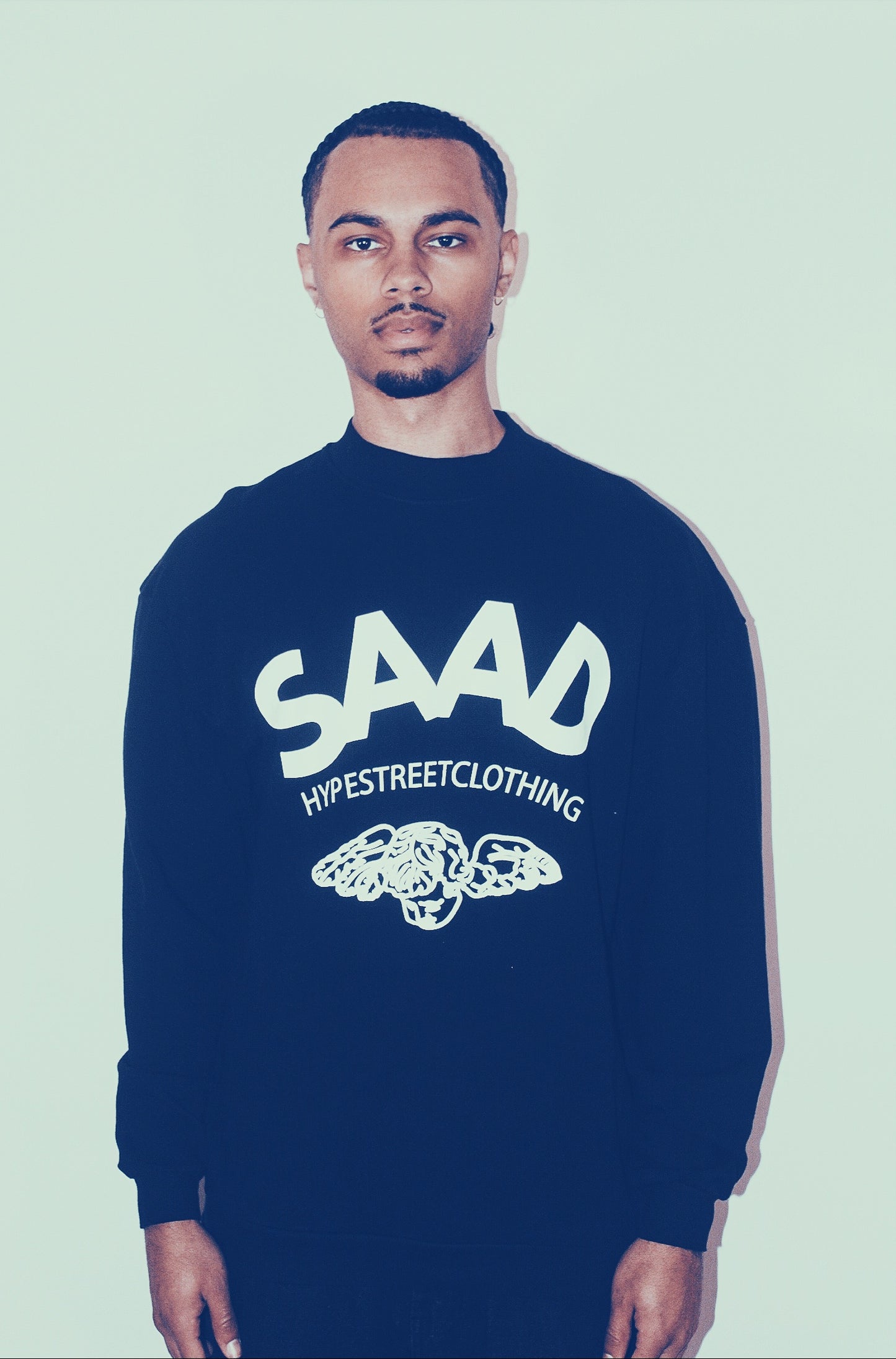 SWEAT OVERSIZE CLASSIC EN COTON SAAD